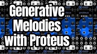Easy Generative Melodies in VCV Rack || Proteus by Seaside Modular