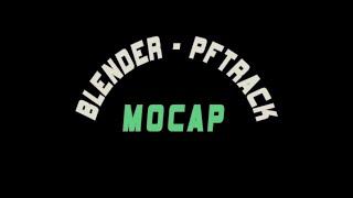 testing mocap in PFTRACK and BLENDER