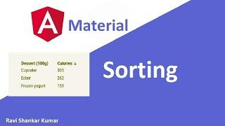 Angular Material Table Sorting | Angular Material Tutorial 33