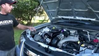 Holden Colorado V6 Alloytec with Supercharger system