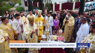 Doi ierarhi au sfințit Biserica din satul Malcoci, Republica Moldova