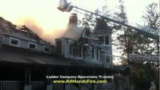 Ladder Company Operations Training available at AllHandsFire.com