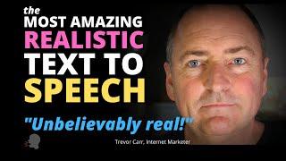 The Best Text to Speech Software I've Ever Heard - Real Human Voice