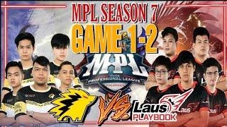 ONIC PH vs LPE | [GAME 1-2] | (FILIPINO) | MPL-PH SEASON 7 | WEEK 2 DAY 3