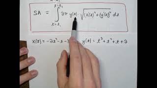 Section 7.2: Objective - Integrals Involving Parametric Equations (KA) Part 2 of 2