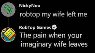 ROBTOP BEING A SAVAGE