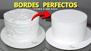 Cómo Hacer Bordes Perfectos En Una Torta Con Crema Chantilly ChantiNido