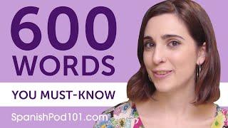 600 Words Every Spanish Beginner Must Know