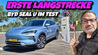 Erste Langstrecke im BYD Seal U und großes Review. 620 Km im Elektroauto aus China.