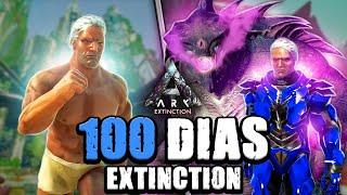 I SURVIVED 100 DAYS ON EXTINCTION TRYING TO DEFEAT ALPHA KING TITAN Ark: Survival Evolved