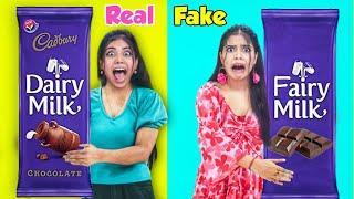 Real V/S Fake Brands Food Challenge!! *Can't believe this*