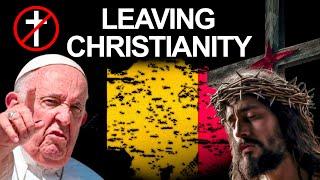 Christian Country Belgium [Kingdom of Belgium] Is Leaving Christianity Rapidly 1800 - 2025