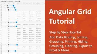 Angular Data Grid Tutorial: Getting Started with Ignite UI Grid