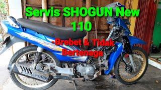 Servis Shogun R 110 brebet & tidak bertenaga #servissuzukishogun #suzuki