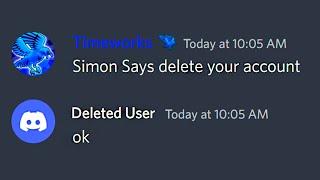 EXTREME Simon Says on my Discord Server!