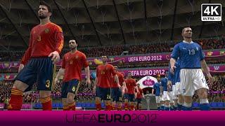 FIFA 12 EURO 2012 Final | Spain vs Italy | 4K 60FPS