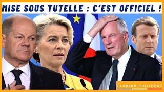 Macron crache le morceau : la France passe sous tutelle de l’UE !