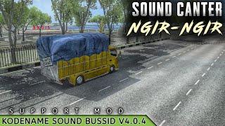 UPDATE || KODENAME SOUND ENGINE CANTER NGIR-NGIR BUSSID V4.0.4 SUPPORT MOD