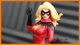 Marvel Legends Dark Avengers Warbird Ms Marvel Moonstone Figure Review