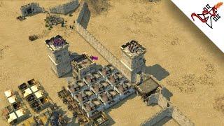 Stronghold Crusader - 2vs2 Hard Lesson | Multiplayer Deathmatch [1080p/HD]