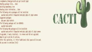 Install and Configure Cacti on UBUNTU (server)