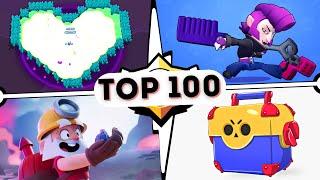 TOP 100 Brawl Stars Tik Tok Montage