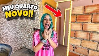 O PRIMEIRO QUARTO DA MINHA CASA ABANDONADA ESTÁ FICANDO PRONTO!!