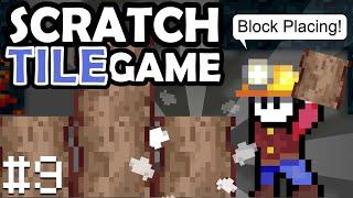 Scratch Tile Scrolling Game | Block Placing + Particles! (#9)