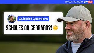 Wayne Rooney’s 53 Quickfire Questions