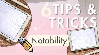 6 Notability Tips & Tricks | Digital Planning & Note Taking