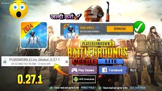 Pubg Lite 0.27.0 New Update 2024 | Pubg Mobile Lite 0.27.0 Best Update 2024 