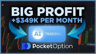 BIG PROFIT WITH FREE AI TRADING POCKET OPTION | TRADING BOT STOCK OTC | BEST TRADING STRATEGY FREE