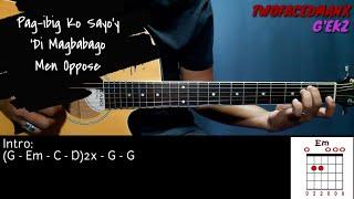 Pag-ibig Ko Sayo'y 'Di Magbabago - Men Oppose (Guitar Cover With Lyrics & Chords)