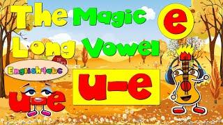 The Magic e / Long Vowel u-e / Phonics Mix!