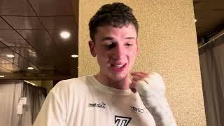 Emotional Thomas LaManna speaks after KO win over Juan Carlos Abreu