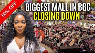 Philippines' Mall Closing, Massive Discount Sales