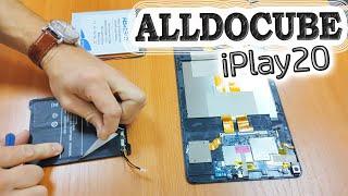 Как заменить аккумулятор на планшете Alldocube iplay 20