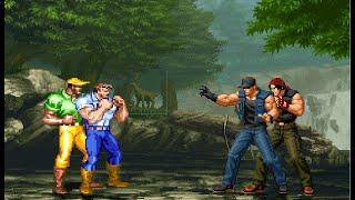 Mustapha & Jack Terec vs Ralf & Clark [Cadillacs & Ikari Warriors]