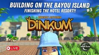  [Live] Building on the Bayou Island! #3 | Breezy Autumn Update | Dinkum