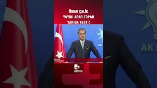 YAYINI TERK ETTİ! Ömer Çelik: Arkadaşlar bir ara vermemiz lazım