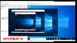 Create a Virtual Machine in Microsoft Hyper-V Manager | Windows 10 pro | 2023