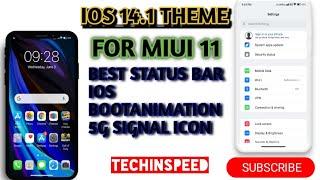 #1 MIUI 11/12 Best iOS 14.1 Theme | iOS Theme | iOS Bootanimation | Part 1 | All Redmi Devices