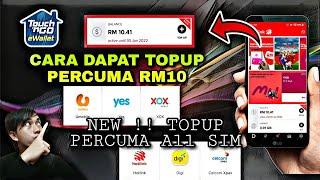 NEW APPS !! CARA DAPAT TOPUP FREE RM10 ( Maxis, Celcom, Digi, Umobile, Tune Talk )