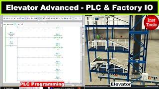 Elevator Advanced PLC Logic - Factory IO Scene #plc #elevator