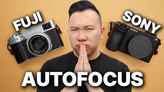 How BAD is Fujifilm Autofocus? X100VI VS Sony a6700 | Jason Vong Clips