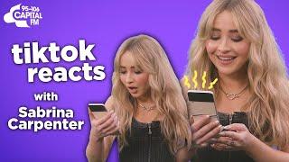 Sabrina Carpenter Reacts To TikTok About Herself! | Capital