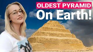 Oldest Pyramid In Ancient Egypt, The Step Pyramid Of Djoser, Saqqara Egypt. 14 Years Of Renovations.