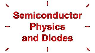 SP & Diodes - Electron-Hole Pairs, Energy Band Diagram