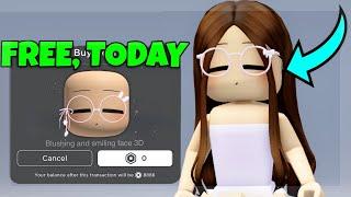 HURRY! FREE FACE ITEM ON ROBLOX NOW