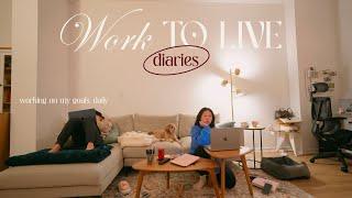 Work to Live Diaries: Spend a few typical days in my life, learning Korean, running & working 9-5